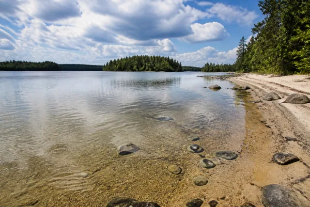 Lentuajärven ja Lentuankosken reitti, Kuhmo